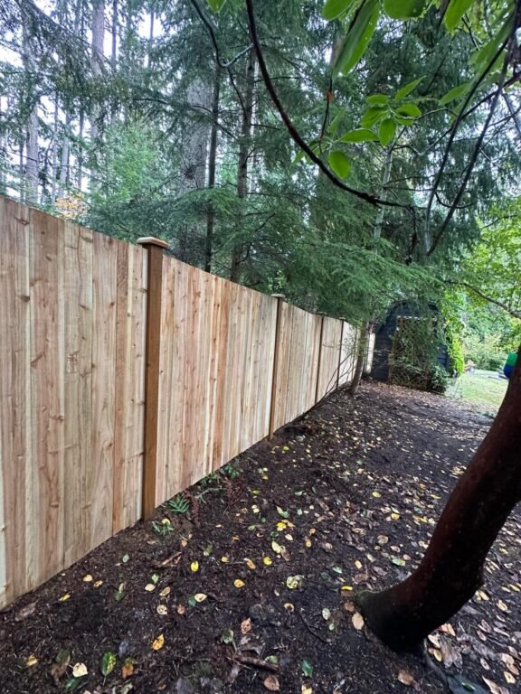 Fence Install in Camano Island, WA